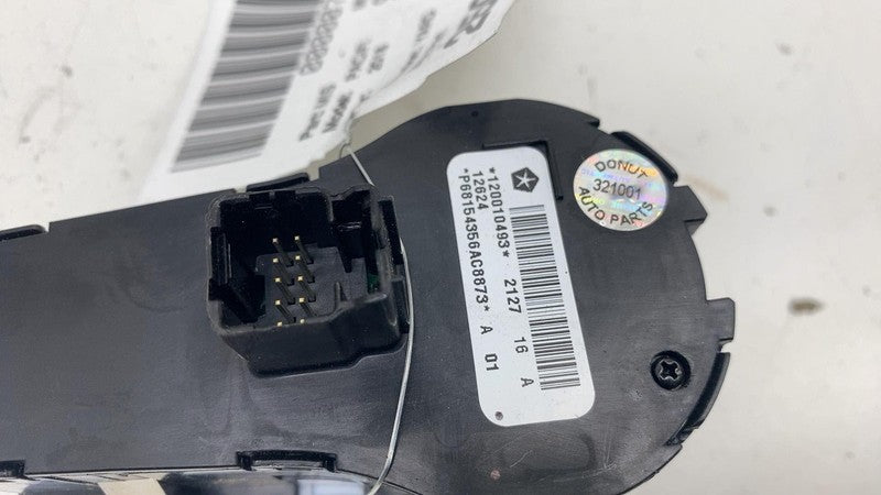 68154356AC 17-24 Chrysler Pacifica Dash Headlight Head Light Lamp Control Switch 68154356AC