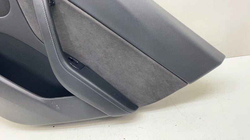 1497297-91-B ⭕ 20-24 Tesla Model Y Rear Right Door Panel Trim Card Cover Black 1497297-91-B