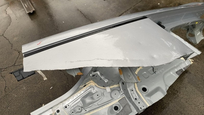 ⭕ 2023-2024 Toyota Prius Rear Right Quarter Panel Structural Cutout Silver - 1L0