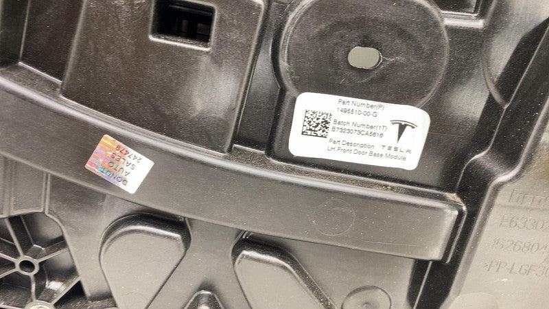 ⭕ 20-23 Model Y Front Left Window Regulator & Motor w/ Carrier LH 1495