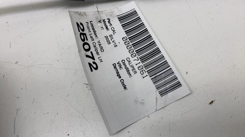 ⭕ 2025 Chevrolet Silverado 1500 Front Left Brake Caliper w/ Hose Line 