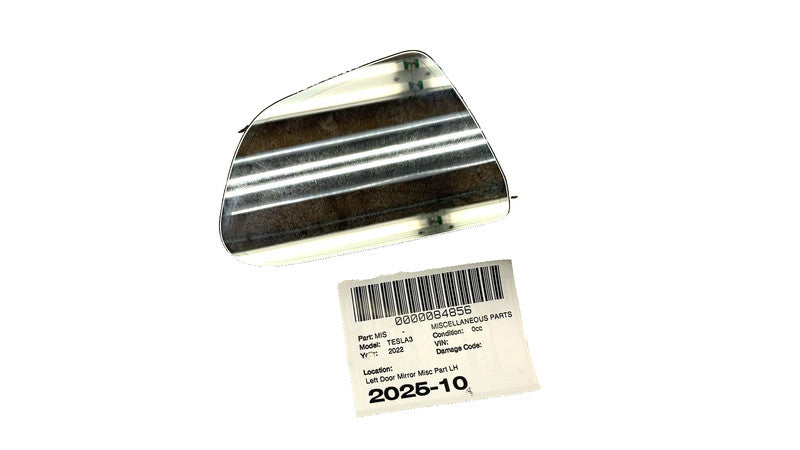 ⭕ 2017-2023 Tesla Model 3 Driver Side Exterior Rear View Door Mirror G