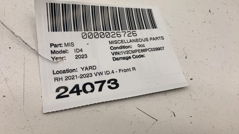 ⭕ 21-23 Volkswagen ID.4 Front Passenger Window Control Module Right 1E