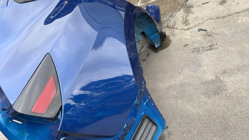 ⭕ 2020-2024 Tesla Model Y Rear Right Quarter Panel Structural Cutout Blue PPSB