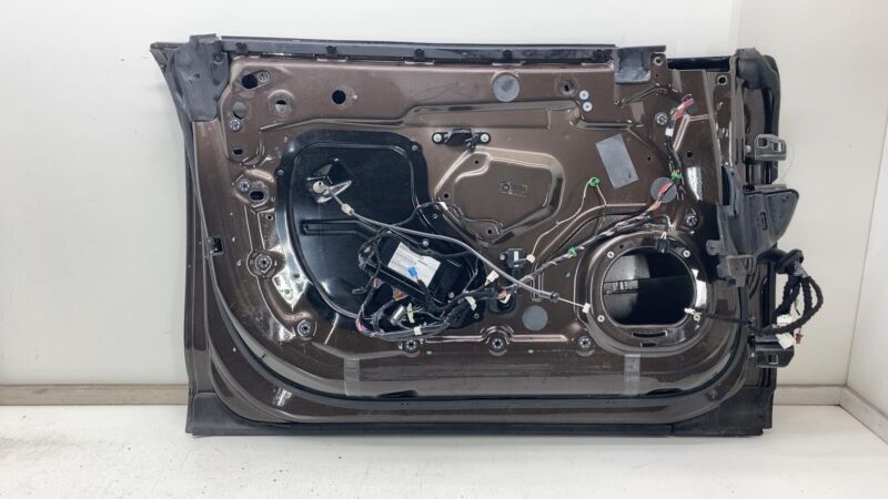 2012-2015 Tesla Model S MS Front Driver Side Door Shell Panel Left LH Brown PMAB