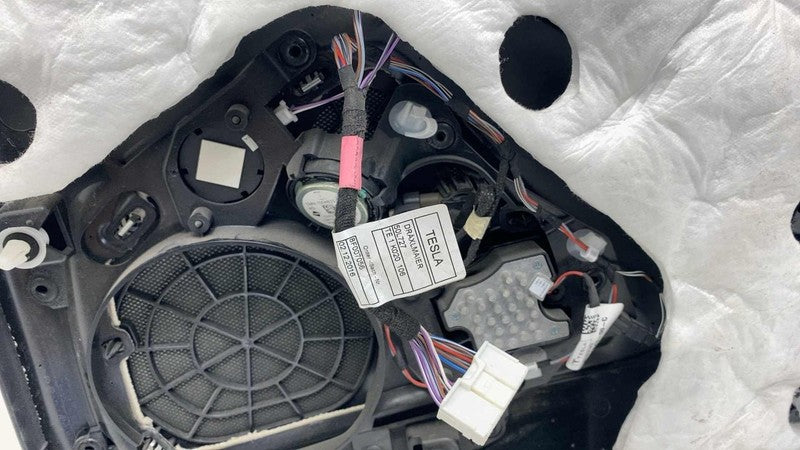 ⭕ 2016-2020 Tesla Model X MX Rear Driver Side Door Panel Trim Card Black Left LH