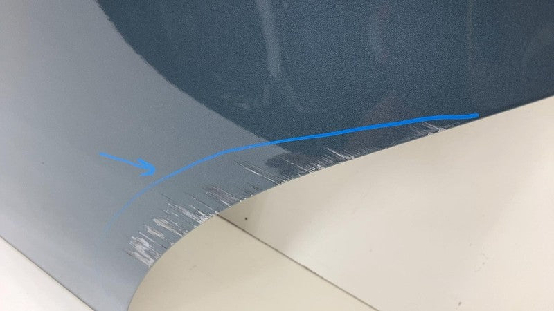 ⭕ 2014-2015 Mercedes-Benz B Electric Drive Rear Driver Side Door Left Blue - 894