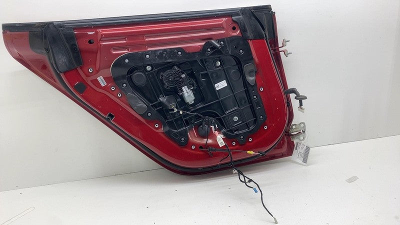 ⭕ 2017-2020 Tesla Model 3 M3 Rear Driver Side Door Shell Panel Left LH Red PPMR