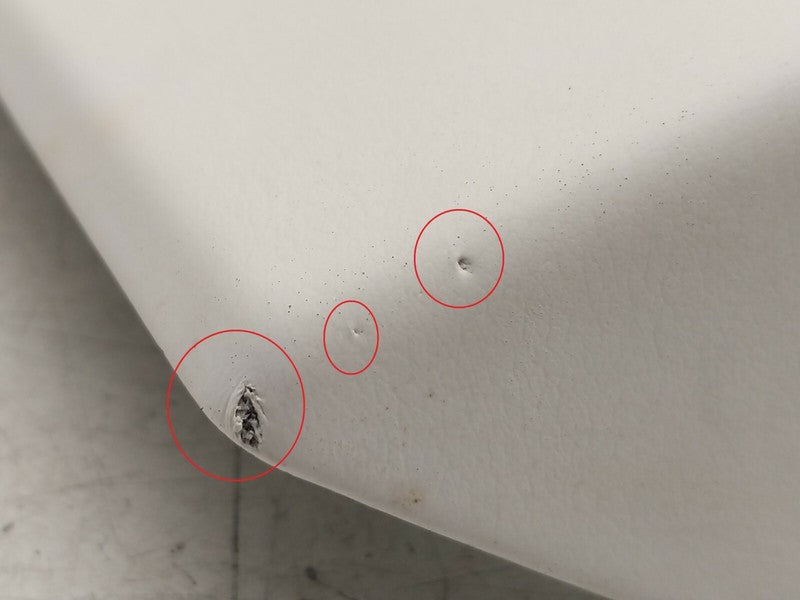 ⭕ 16-20 Model S X Instrument Panel Dash Lower Glove Box Trim White 100