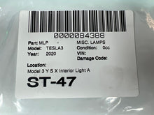 ⭕ 17-25 Model 3 Y S X Interior Light Ambient White LED Puddle Lamp 1007151-70-E