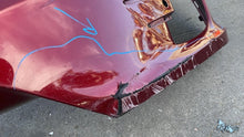 ⭕ 2016-2020 Tesla Model X MX Front Bumper Cover with Park Sensor Holes Red PPSR