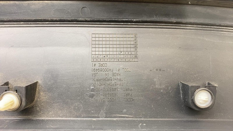 ⭕ 20-23 Tesla Model Y Front Compartment Hood Baffle Cowl Cover Trim 14