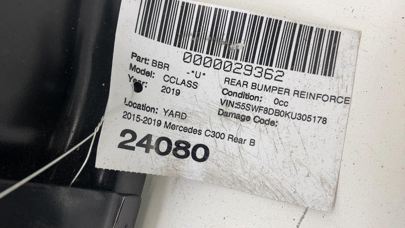 ⭕ 2015-2019 Mercedes C-Class C300 W205 Rear Bumper Reinforcement Bar A