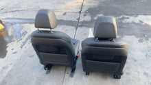 2021 BMW 530e Front & Rear Seat + Bolster Perforated Black Set of 4