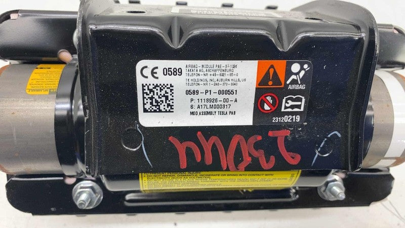 ⭕ 12-20 Model S Passenger Side Dash Instrument Panel Airbag Right 1118