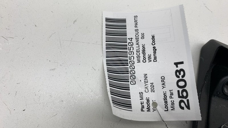 9Y0.807.287.BC ⭕ 2024 Porsche Cayenne License Plate Bracket Holder OEM 9Y0807287BC