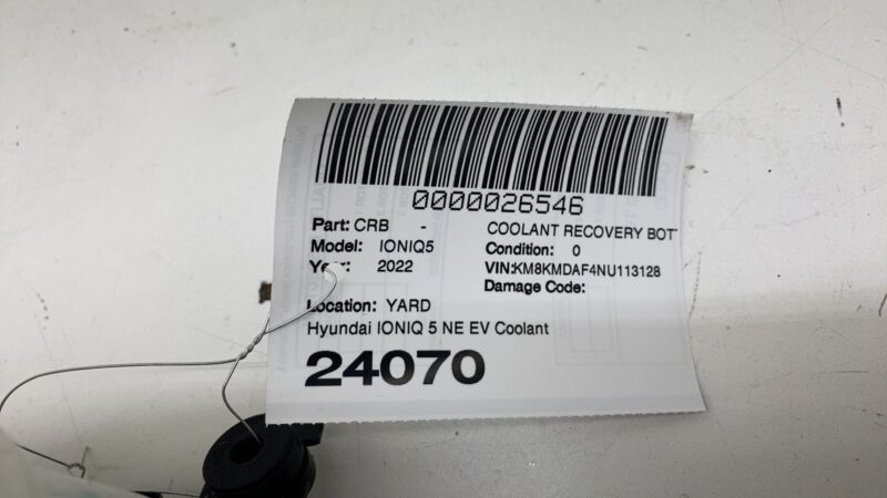 ⭕ 2022 Hyundai Ioniq 5 NE VE Coolant Balancing Expansion Tank Reservoir Assembly