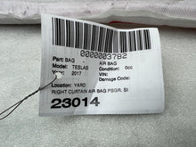 2016-2020 Tesla Model S MS Passenger Side Curtain Airbag Module Right Assembly