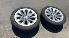 ⭕ 2016-2020 Model S PAIR of Wheel Rim 19" inch 19x8.0+40MM w/ Tire 1059337-00-A