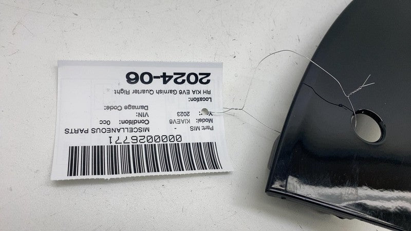 ⭕ 2022 2023 Kia EV6 GT Rear Right Garnish Quarter Fender Wheel Arch Flare OEM