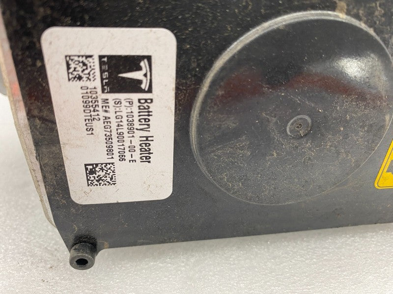 1038901 00 E ⭕ 12-20 Model S Electric Battery Heater w/ Wire Harness & Bracket 1038901-00-E