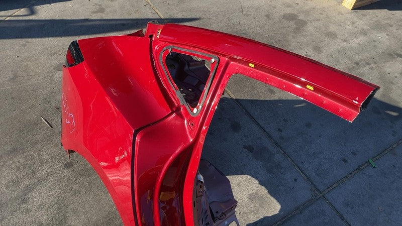⭕ 2017-2020 Tesla Model 3 Rear Right Quarter Panel Structural Frame Cut Red PPMR
