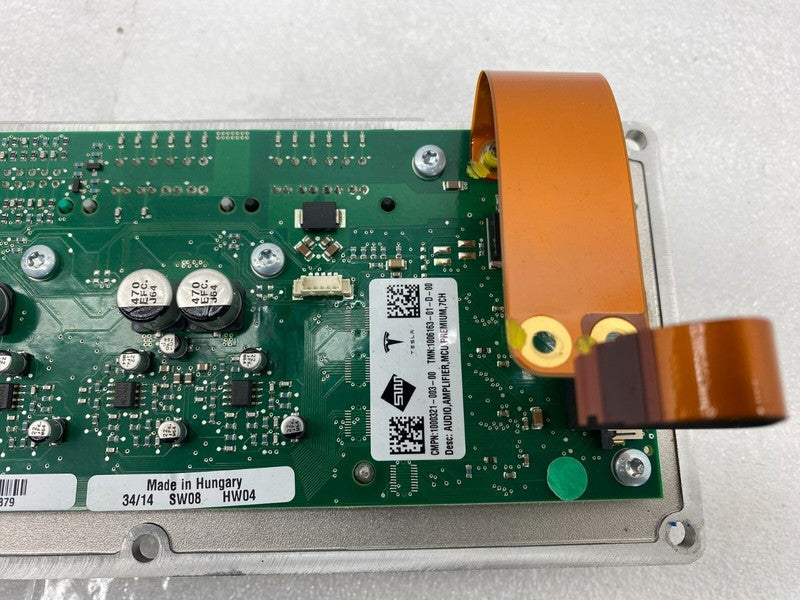 100616301D ⭕ 12-20 Tesla Model S MS Premium MCU Audio Amplifier Board Assembly 1006163-01-D