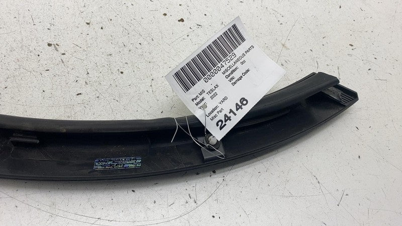 1045892-00-D ⭕ 2016-2023 Tesla Model X MX Rear Left Door Lower Wheel Arch Flare Molding OEM