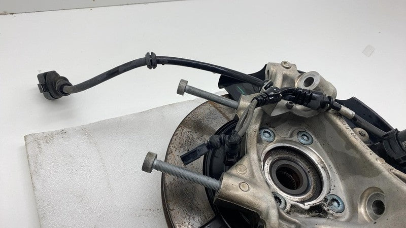 2011-2014 Porsche Cayenne Rear Right Spindle Knuckle Hub Rotor + Control Arm AWD