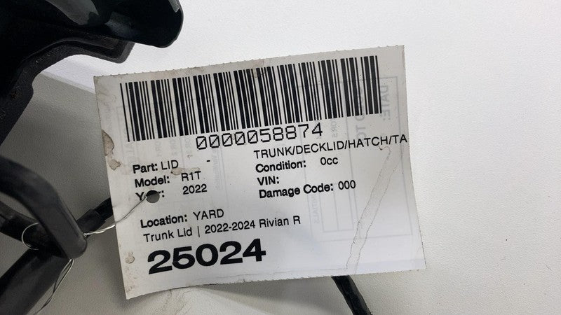 ⭕ 22-24 Rivian R1T Rear Truck Bed Door Tailgate Shell Assy Forest Green - EXP006