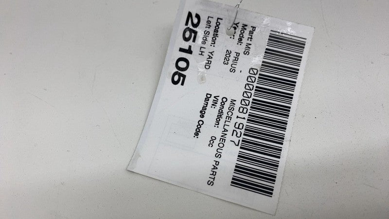 6248047140 ⭕ 2023-2025 Toyota Prius Rear Left C-Pillar Upper Quarter Trim Cover 62480-47140