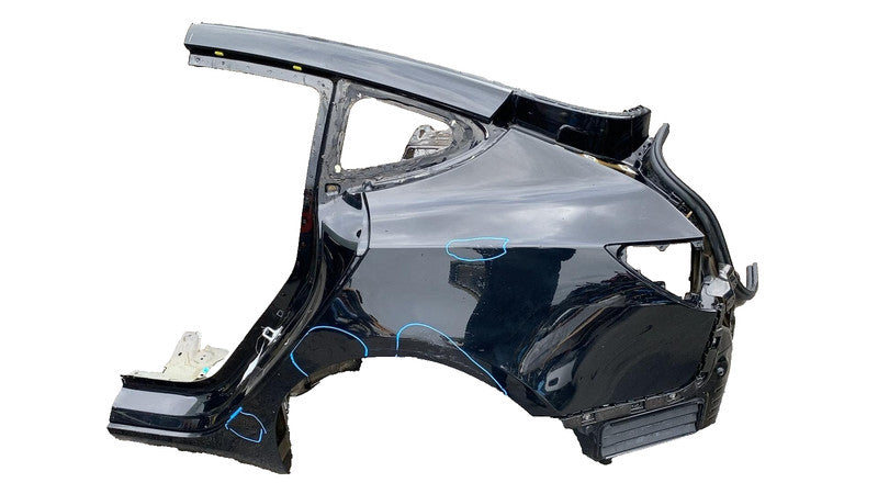 ⭕ 2017-2020 Tesla Model 3 Rear Left Quarter Panel Structural Frame Cut LH Black