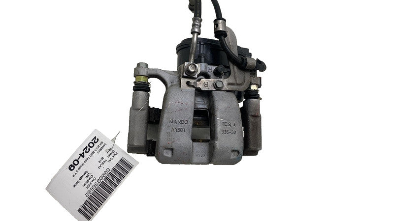 104462400H ⭕ 2017-2025 Tesla Model 3 Rear Right Caliper + Brake Hose Line BASE 1044624-00-H