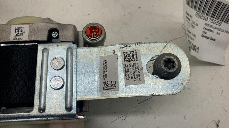 ⭕ 2016-2020 Tesla Model S Front 1st Row Seat Belt & Retractor Right 10