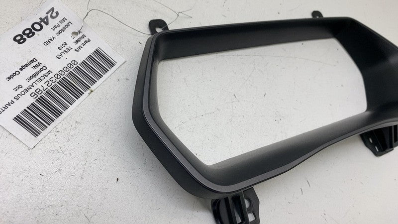 ⭕ 12-20 Model S X Speedometer Gauge Trim Instrument Cluster Bezel 1033