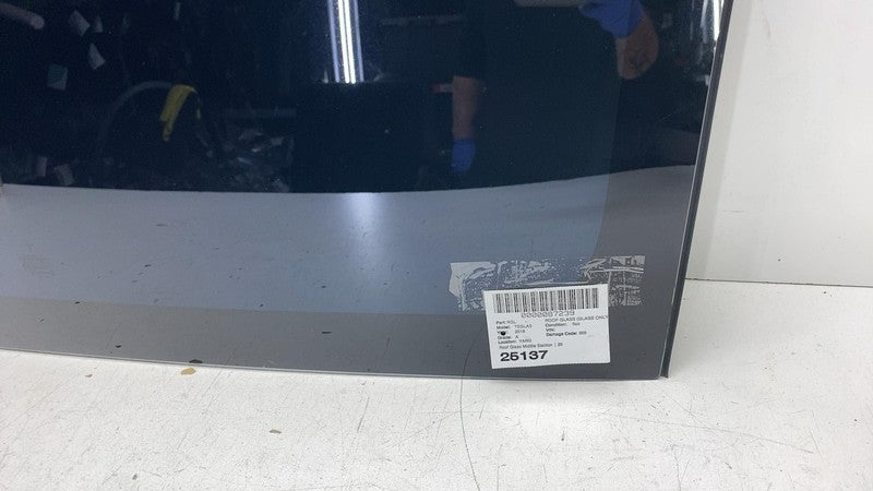 ⭕ 17-19 Model 3 Middle Panoramic Sunroof Fixed Roof Glass Moonroof 146