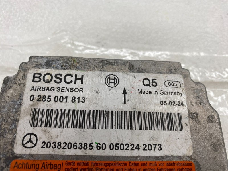 285001813 ⭕ 07-09 Mercedes CLK63 AMG W209 Crash Sensor Computer Control Module 285001813