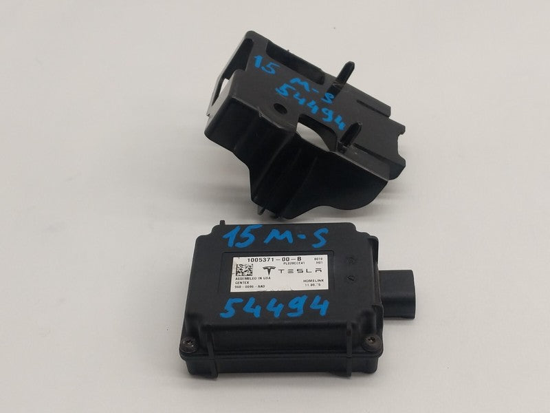 1005371-00-B ⭕ 12-17 Tesla Model S Homelink Computer Garage Door Opener Module 1005371-00-B