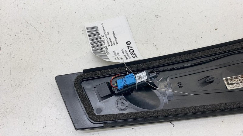110044100E ⭕17-23 Model 3 Right B-Pillar Applique Glass Trim Molding w/ Camera 1100441-00-E
