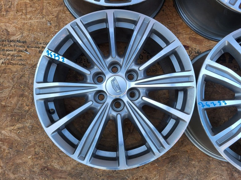 2310 1924 ⭕2017 2018 2019 Cadillac XT5 SET of 4 Wheel Rim 18" inch 18x8J 23101924 Assembly