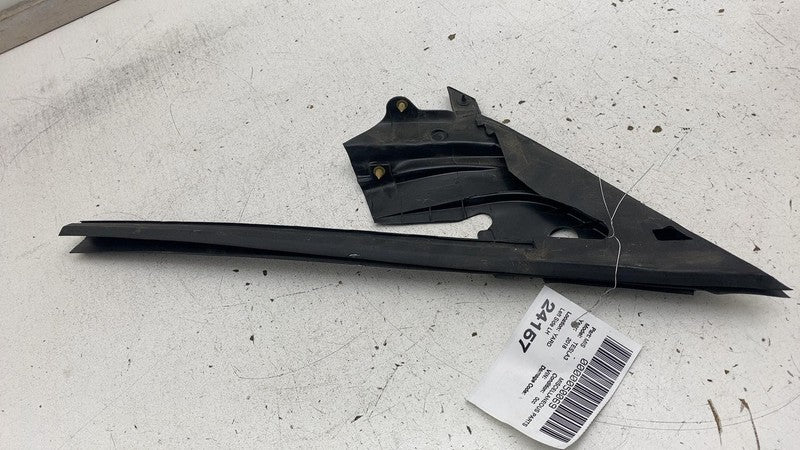 ⭕ 17-23 Model 3 Front Left Door A-Pillar Flag Glass Run Rubber Seal 10