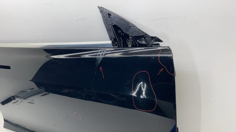 ⭕ 2017-2020 Model 3 M3 Front Passenger Side Door Shell Panel Right RH Black PBSB