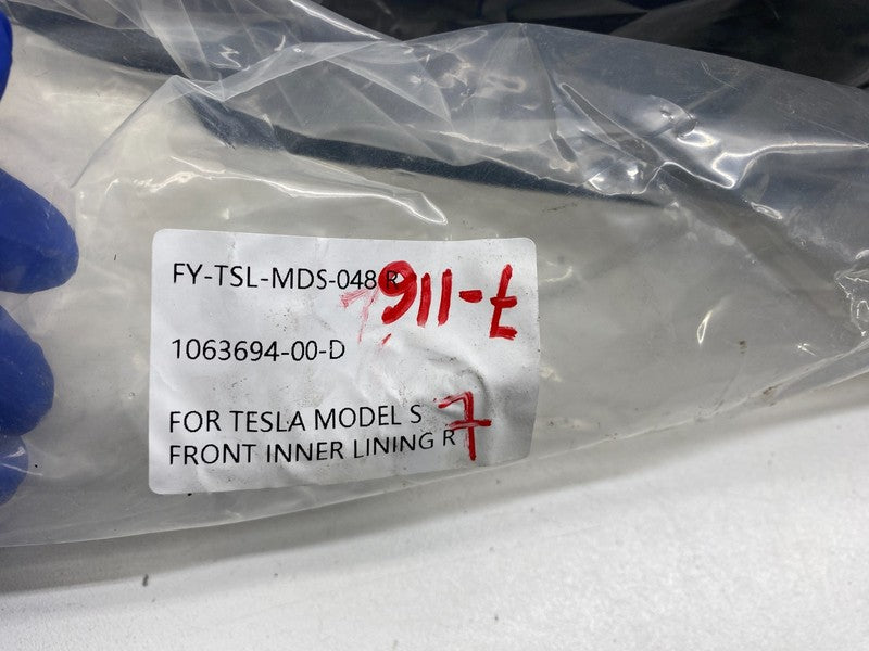 1063694-00-D ⭕2016-2020 Tesla Model S Front Right Wheel Arch Fender Liner Splash 1063694-00-D