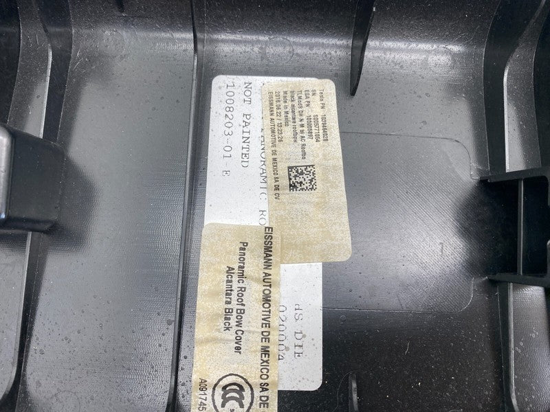 1008203 01 E ⭕ 12-20 Model S Sunroof Headliner Panoramic Roof Bow Trim Cover OEM 1008203-01-E