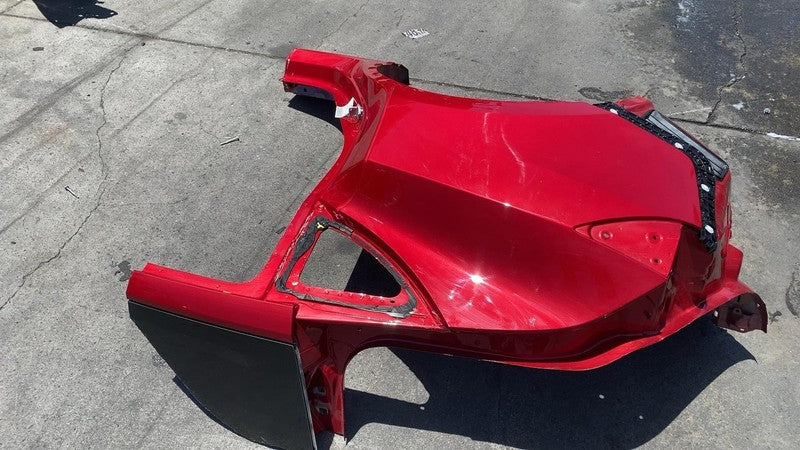 ⭕ 2020-2023 Tesla Model Y Rear Right Quarter Panel Structural Cutout RH Red PPMR