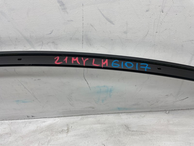 1495730 00 A ⭕20-23 Model Y Driver Side Upper Bright Trim Mold Roof Molding Left 1495730-00-A