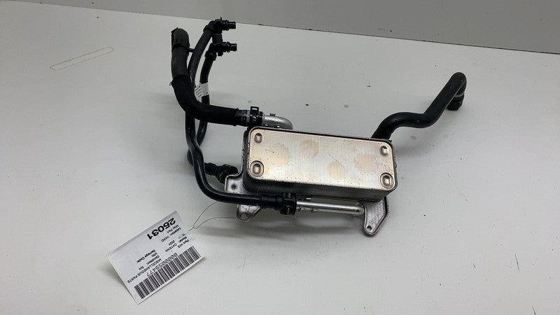 ⭕ 2018-2024 Porsche Cayenne Transmission Oil Cooler w/ Hose Pipe Tube 