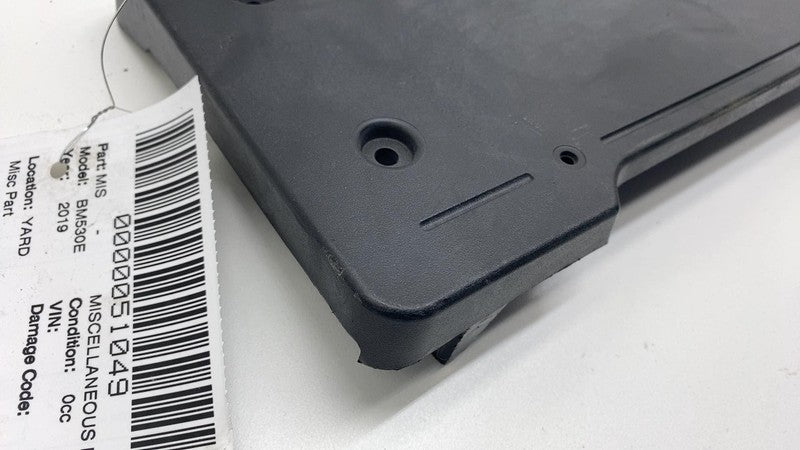 2019 BMW 530e Front Bumper Center License Plate Bracket Holder 5113946