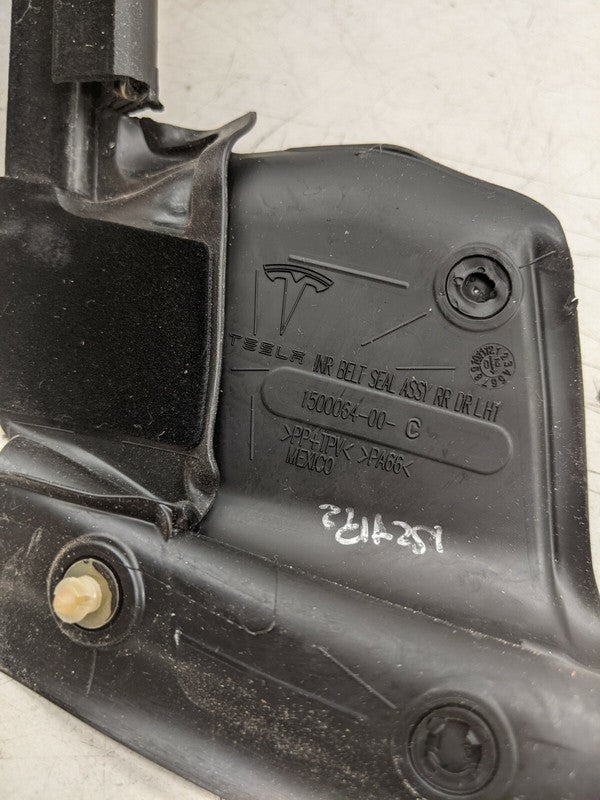 ⭕2020-2024 Tesla Model Y Rear Driver Side Door Inner Belt Seal Left 15