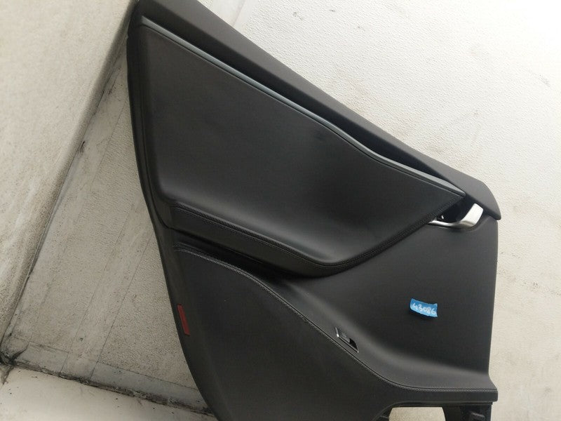 ⭕ 2012 2013 2014 2015 Tesla Model S Rear Driver Side Door Panel Trim Card Left